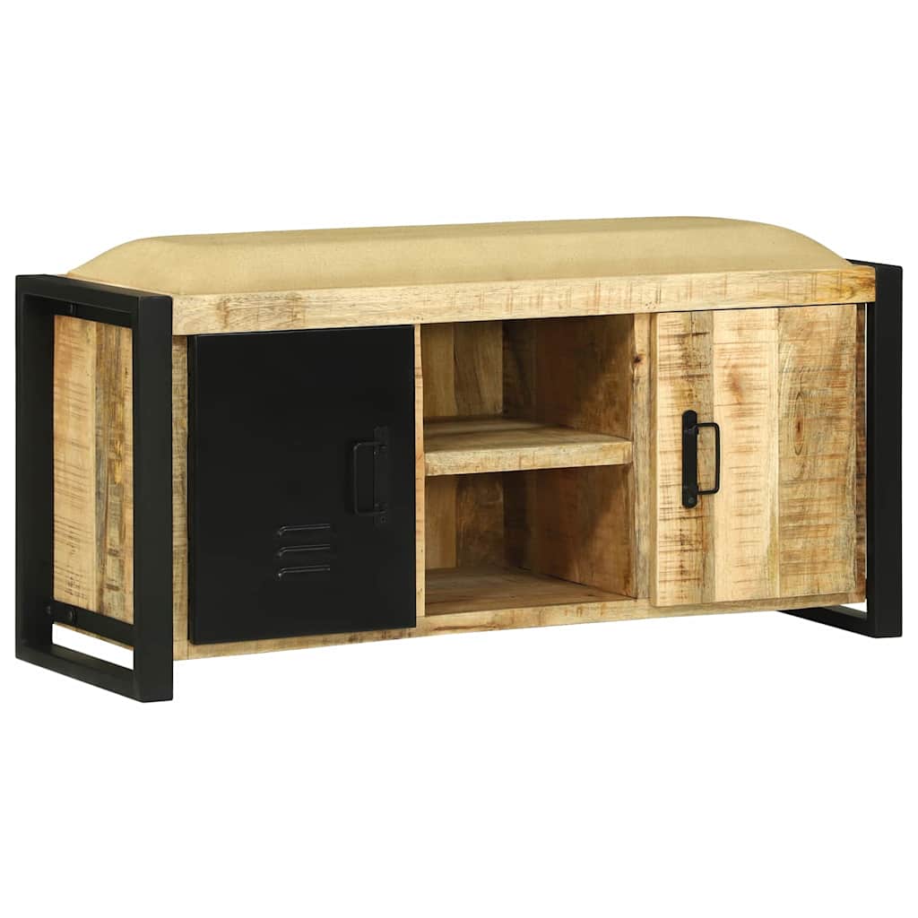 Klupa kabinet Smeđa 100 x 35 x 50 cm Čvrsto drvo manga
