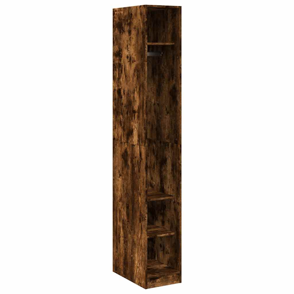 Ormar boja dimljenog hrasta 30x50x200 cm od konstruiranog drva