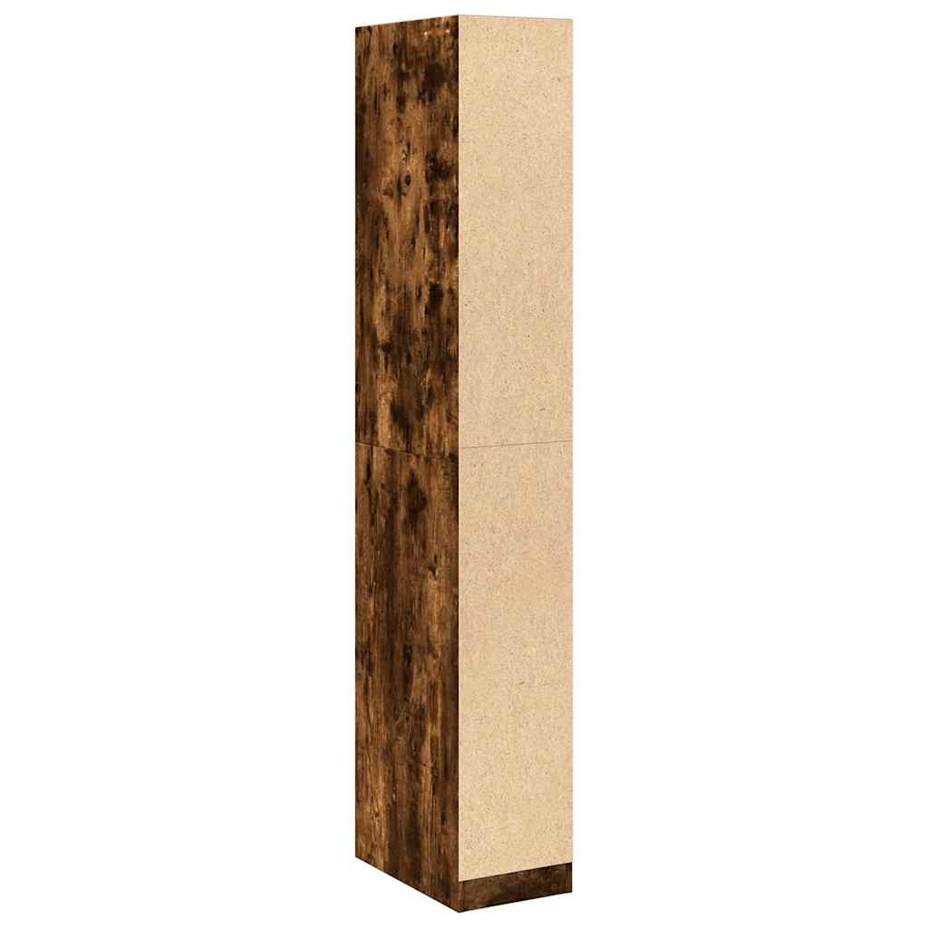 Ormar boja dimljenog hrasta 30x50x200 cm od konstruiranog drva