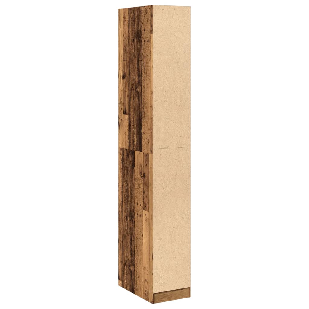 Ormar boja staro drvo 30 x 50 x 200 cm od konstruiranog drva