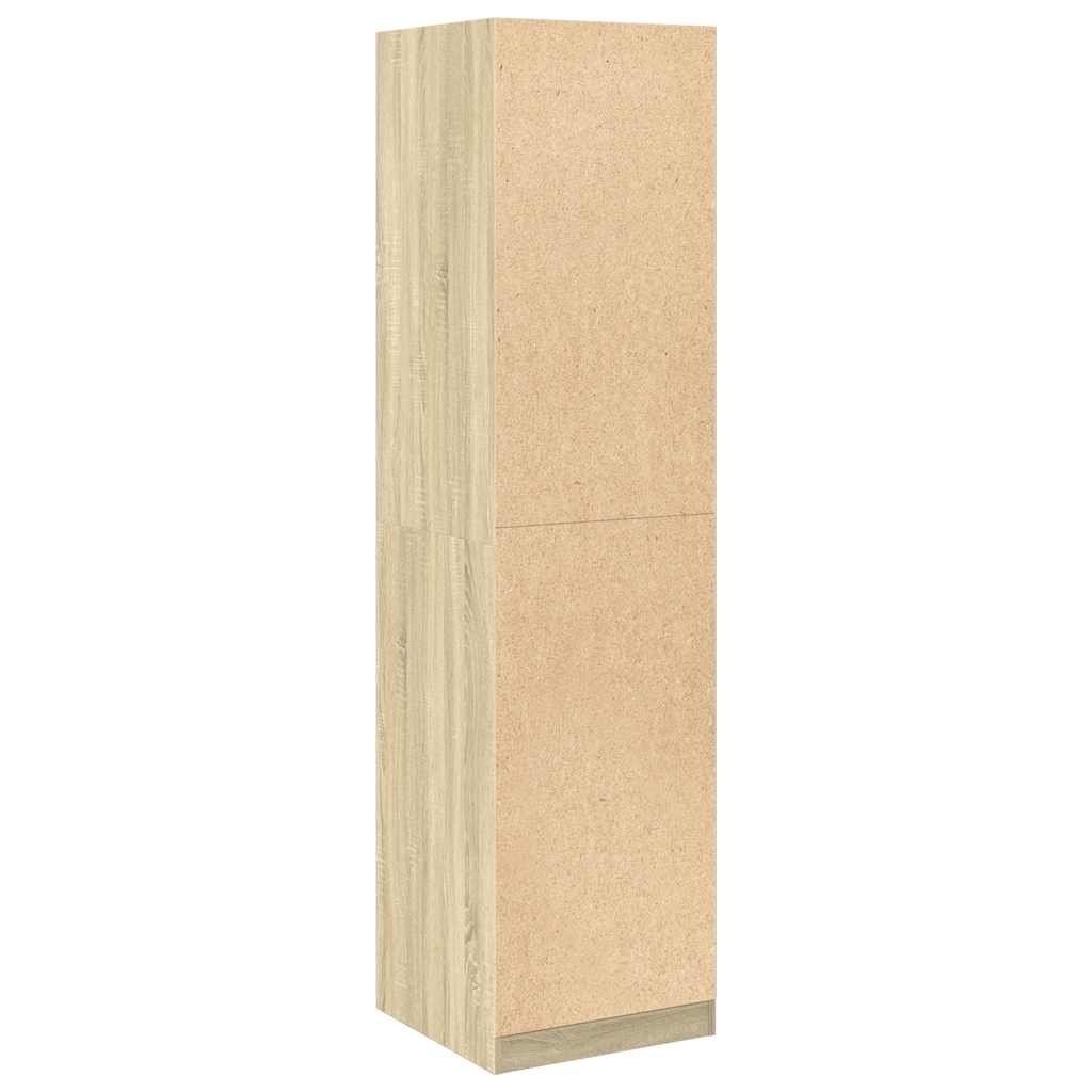 Ormar boja hrasta sonome 50 x 50 x 200 cm od konstruiranog drva