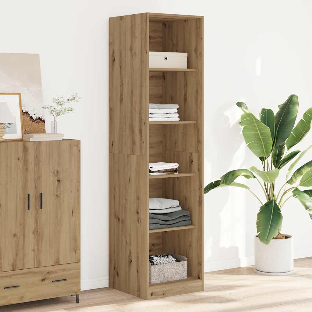Ormar boja artisian hrast 50x50x200 cm konstruirano drvo