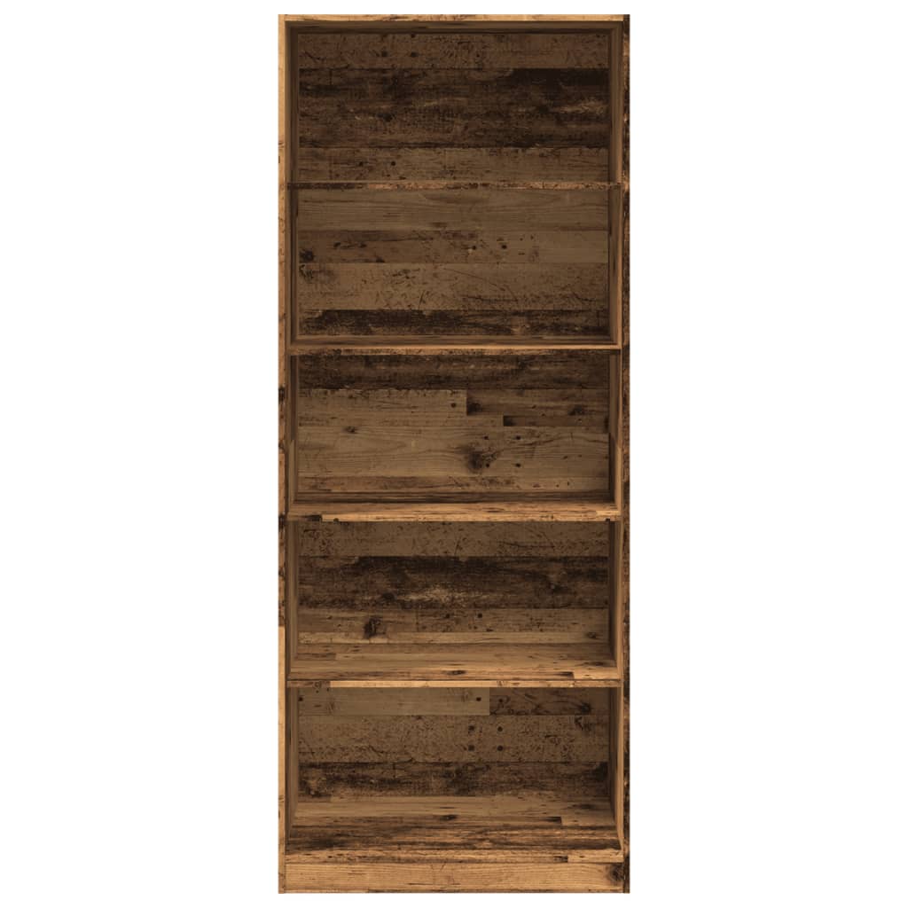 Ormar boja staro drvo 80 x 50 x 200 cm od konstruiranog drva