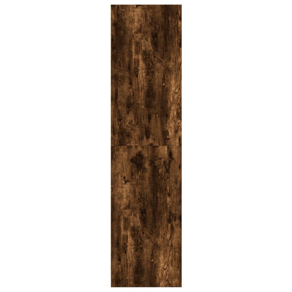 Ormar boja dimljenog hrasta 100 x 50 x 200 cm konstruirano drvo