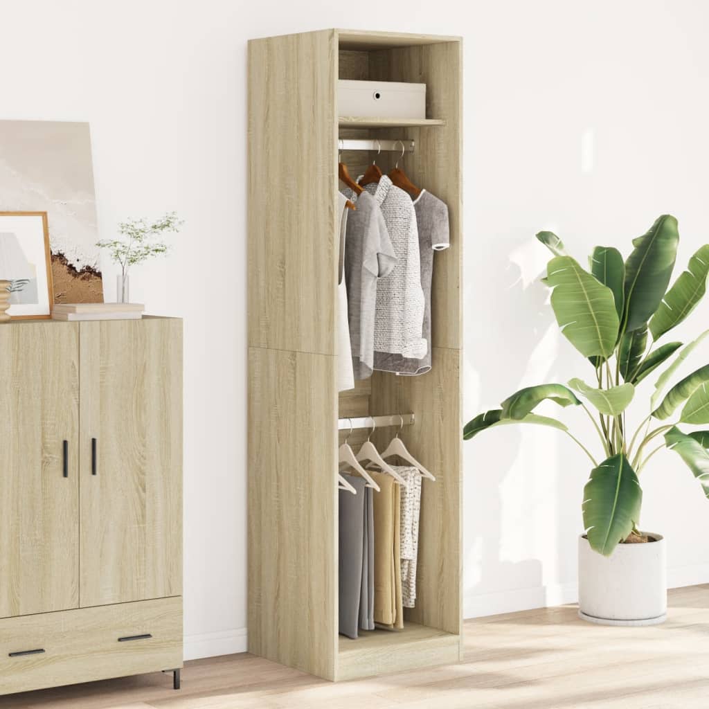 Ormar boja hrasta sonome 50 x 50 x 200 cm od konstruiranog drva