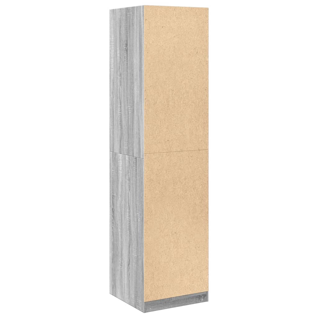 Ormar boja sivog hrasta sonome 50x50x200 cm konstruirano drvo