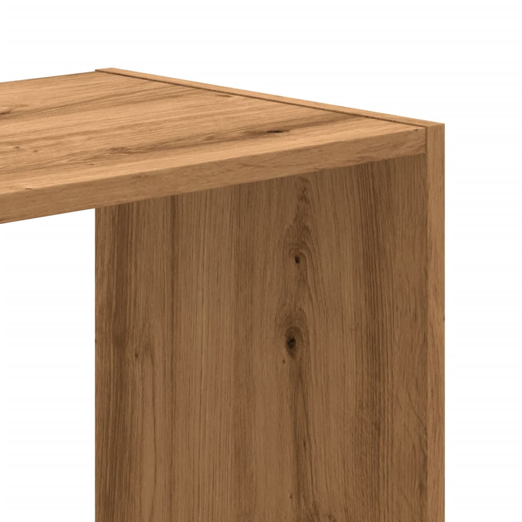 Regal za knjige boja hrasta 102 x 32 x 108 cm konstruirano drvo