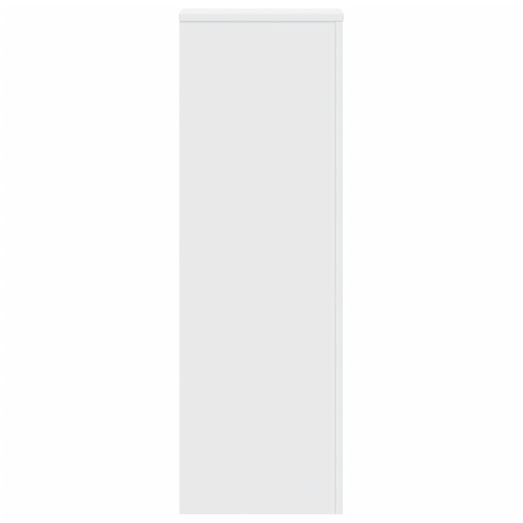 Stalci za biljke 2 kom bijeli 33x33x100 cm konstruirano drvo