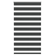 Zavjesa zebra crna 90x100 cm širina tkanine 85,9 cm poliester