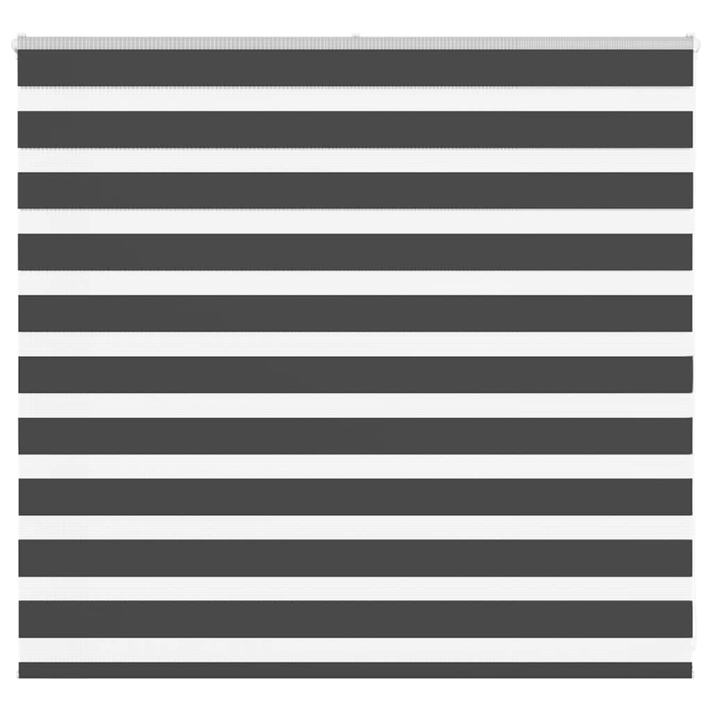 Zavjesa zebra crna 160x100 cm širina tkanine 155,9 cm poliester