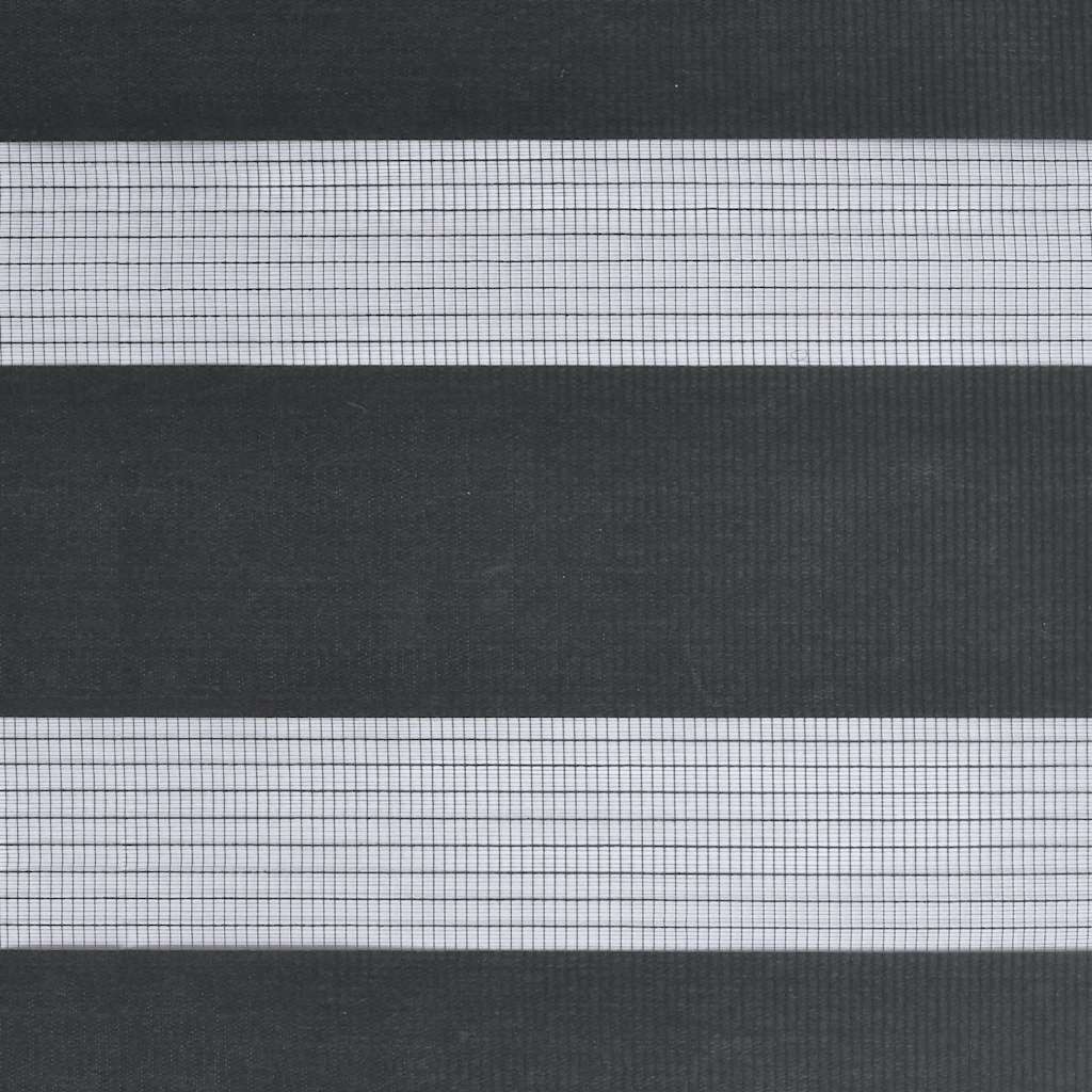 Zavjesa zebra crna 165x100 cm širina tkanine 160,9 cm poliester
