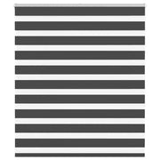 Zavjesa zebra crna 135x150 cm širina tkanine 130,9 cm poliester