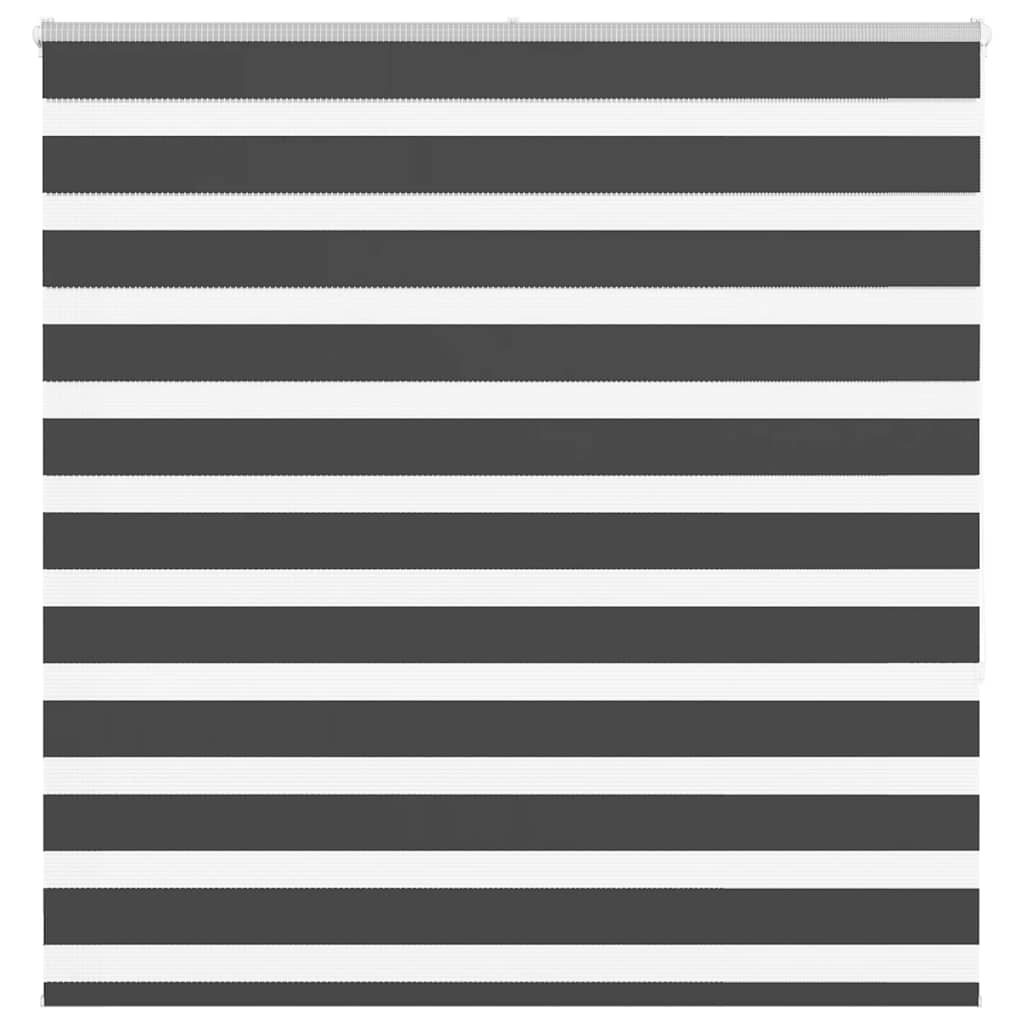 Zavjesa zebra crna 145x150 cm širina tkanine 140,9 cm poliester