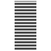 Zavjesa zebra crna 110x200 cm širina tkanine 105,9 cm poliester