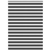 Zavjesa zebra crna 160x200 cm širina tkanine 155,9 cm poliester