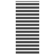 Zavjesa zebra crna 105x230 cm širina tkanine 100,9 cm poliester
