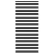 Zavjesa zebra crna 110x230 cm širina tkanine 105,9 cm poliester