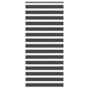 Zebra zavjesa Crna 115x230 cm Širina tkanine 110,9 cm Poliester