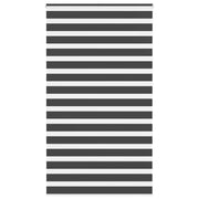 Zavjesa zebra crna 120x230 cm širina tkanine 115,9 cm poliester