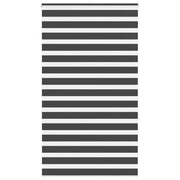 Zavjesa zebra crna 125x230 cm širina tkanine 120,9 cm poliester