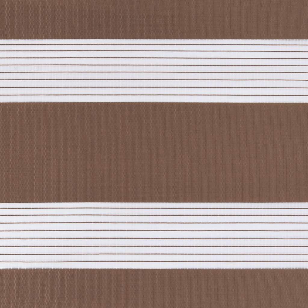 Zavjesa zebra smeđa 95x150 cm širina tkanine 90,9 cm poliester