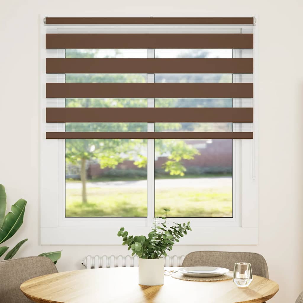 Zavjesa zebra 135x150 cm širina tkanine 130,9 cm poliester