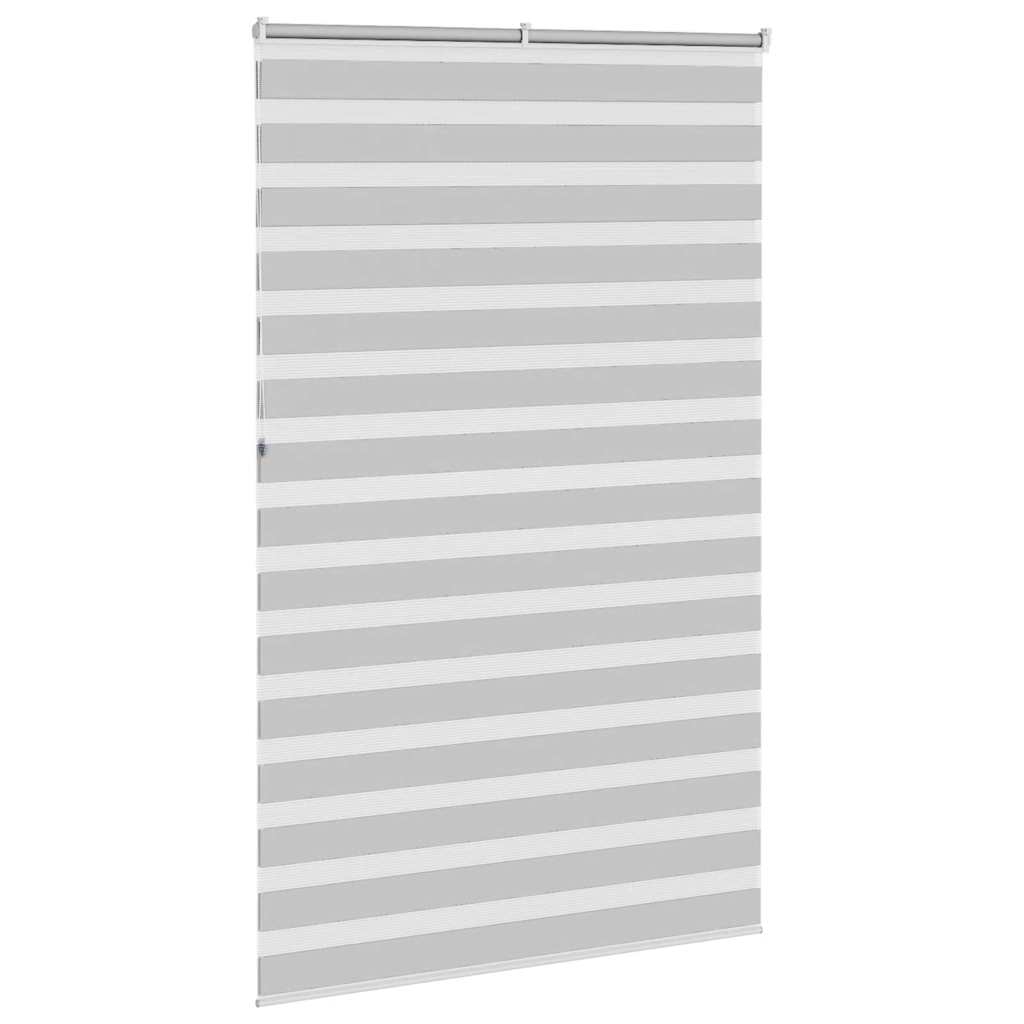 Zebra zavjesa svijetlosiva 145x230 cm Širina tkanine 140,9 cm Poliester