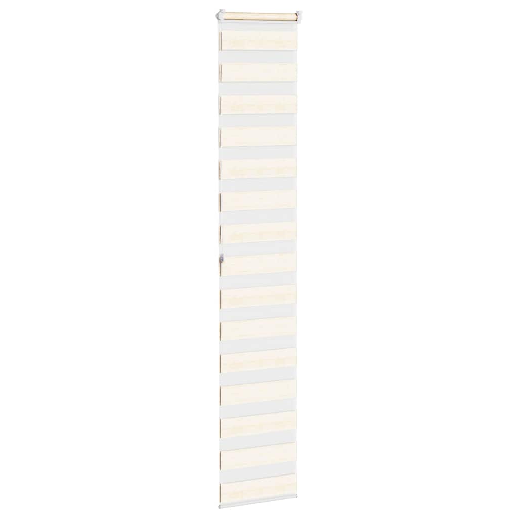 Zebra zavjesa Mramorna bež 45x200 cm Širina tkanine 40,9 cm Poliester