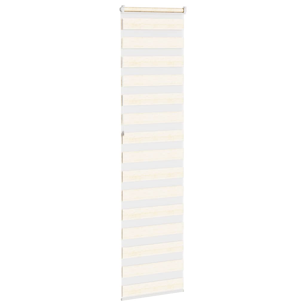 Zebra zavjesa Mramorna bež 65x230 cm Širina tkanine 60,9 cm Poliester
