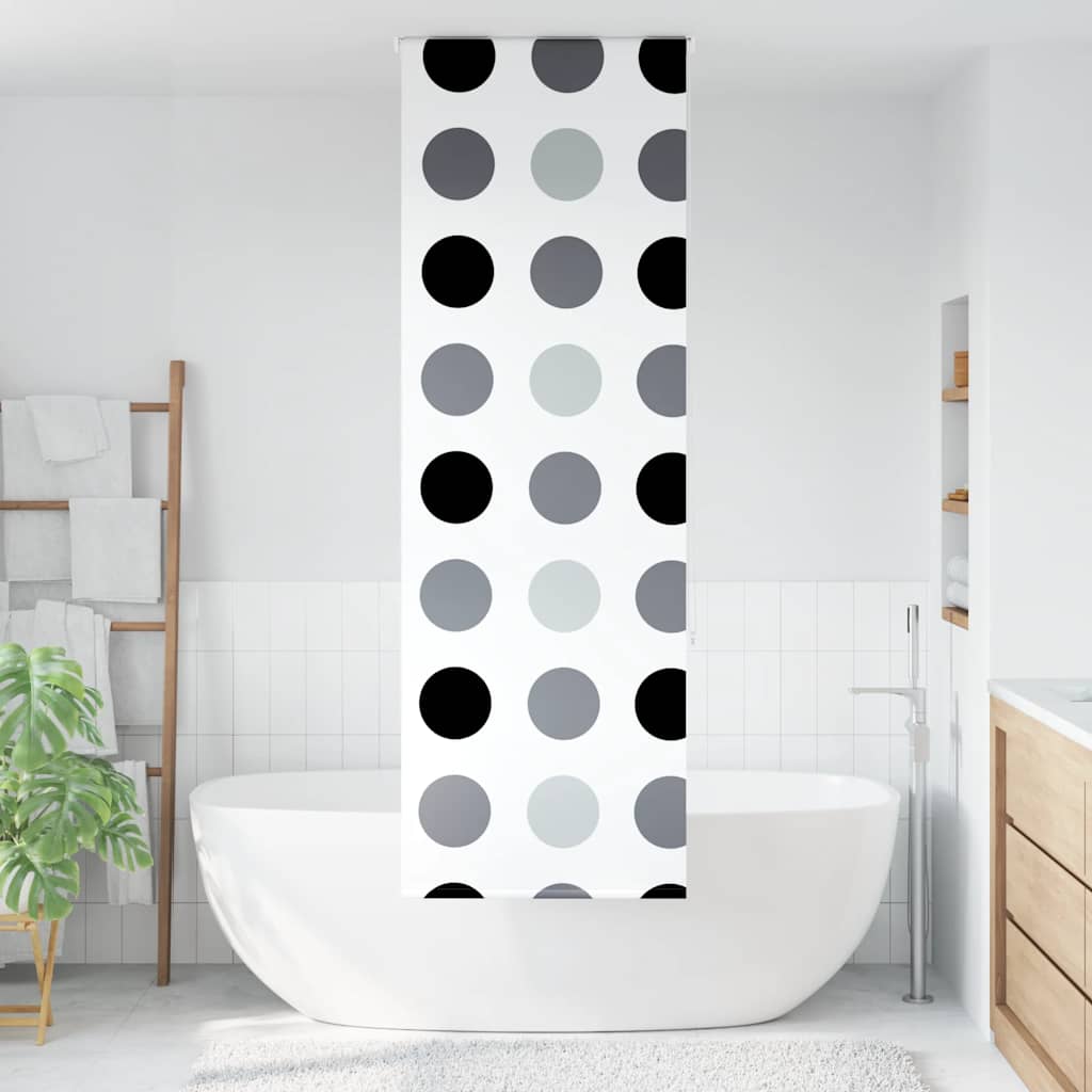 Rolo zavjesa za tuš 70x240 cm širina tkanine 66 cm