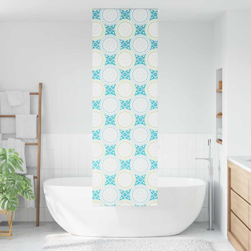 Rolo zavjesa za tuš 80x240 cm širina tkanine 76 cm