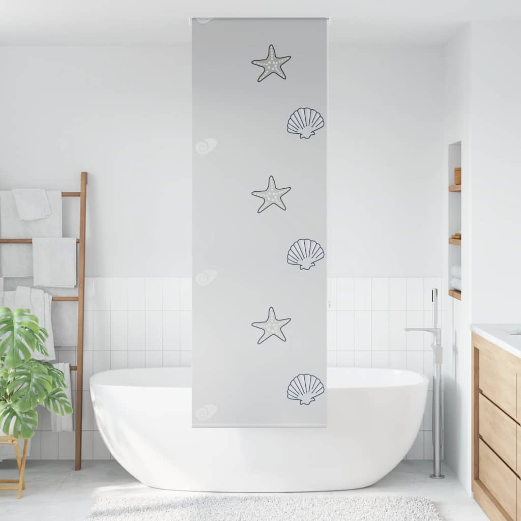 Rolo zavjesa za tuš 70x240 cm širina tkanine 66 cm