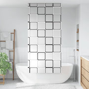 Rolo zavjesa za tuš 90x240 cm širina tkanine 86 cm