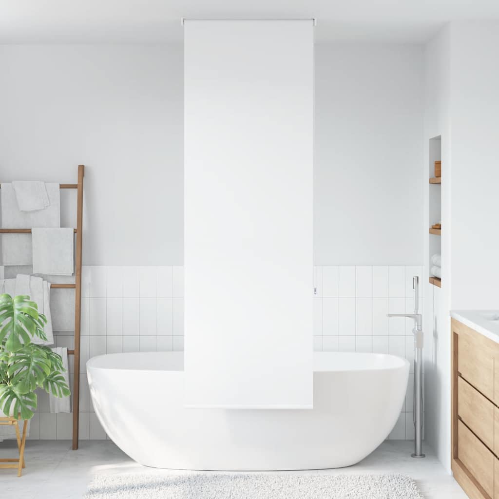 Rolo zavjesa za tuš 80x240 cm širina tkanine 76 cm