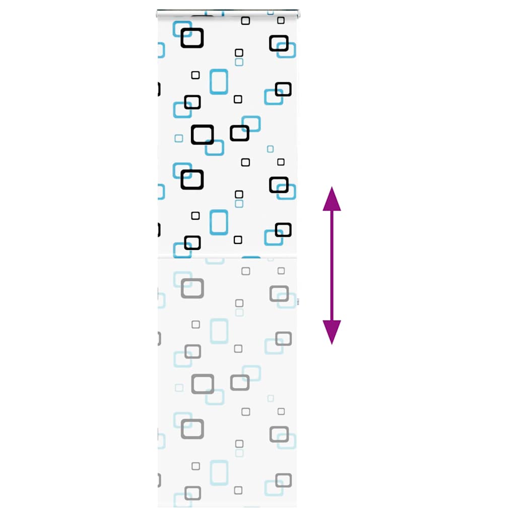 Rolo zavjesa za tuš s kazetom 80x240 cm širina tkanine 76 cm