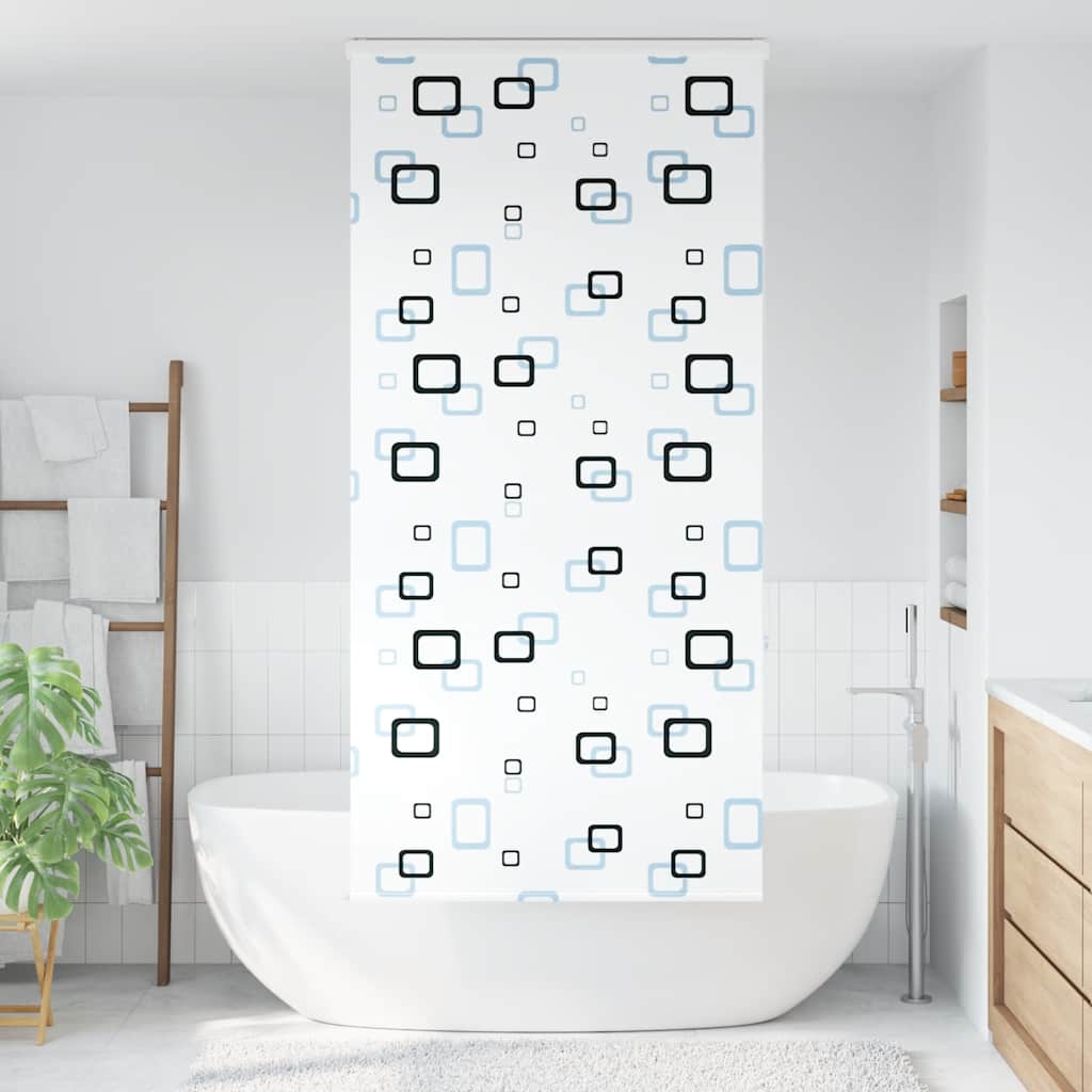 Rolo zavjesa za tuš s kazetom 90x240 cm širina tkanine 86 cm