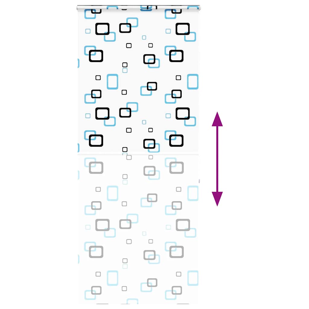 Rolo zavjesa za tuš s kazetom 90x240 cm širina tkanine 86 cm