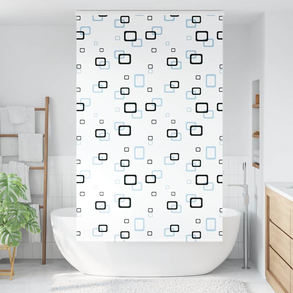 Rolo zavjesa za tuš s kazetom 130x240 cm širina tkanine 126 cm