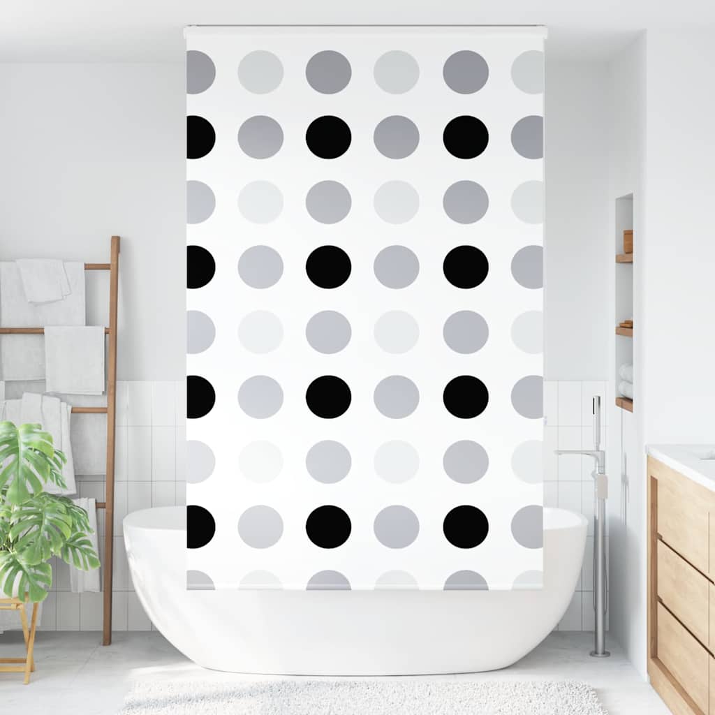 Rolo zavjesa za tuš s kazetom 140x240 cm širina tkanine 136 cm