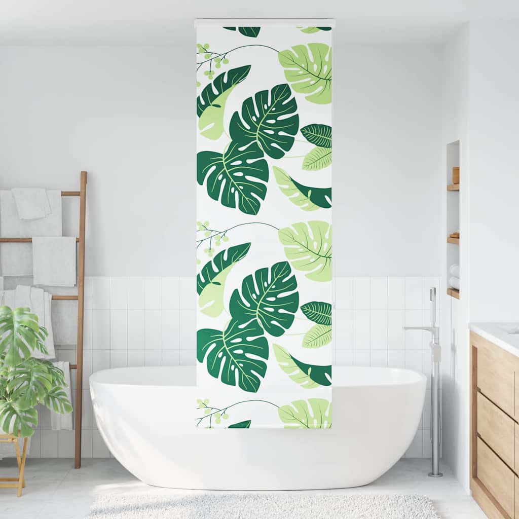 Rolo zavjesa za tuš s kazetom 60x240 cm širina tkanine 56 cm