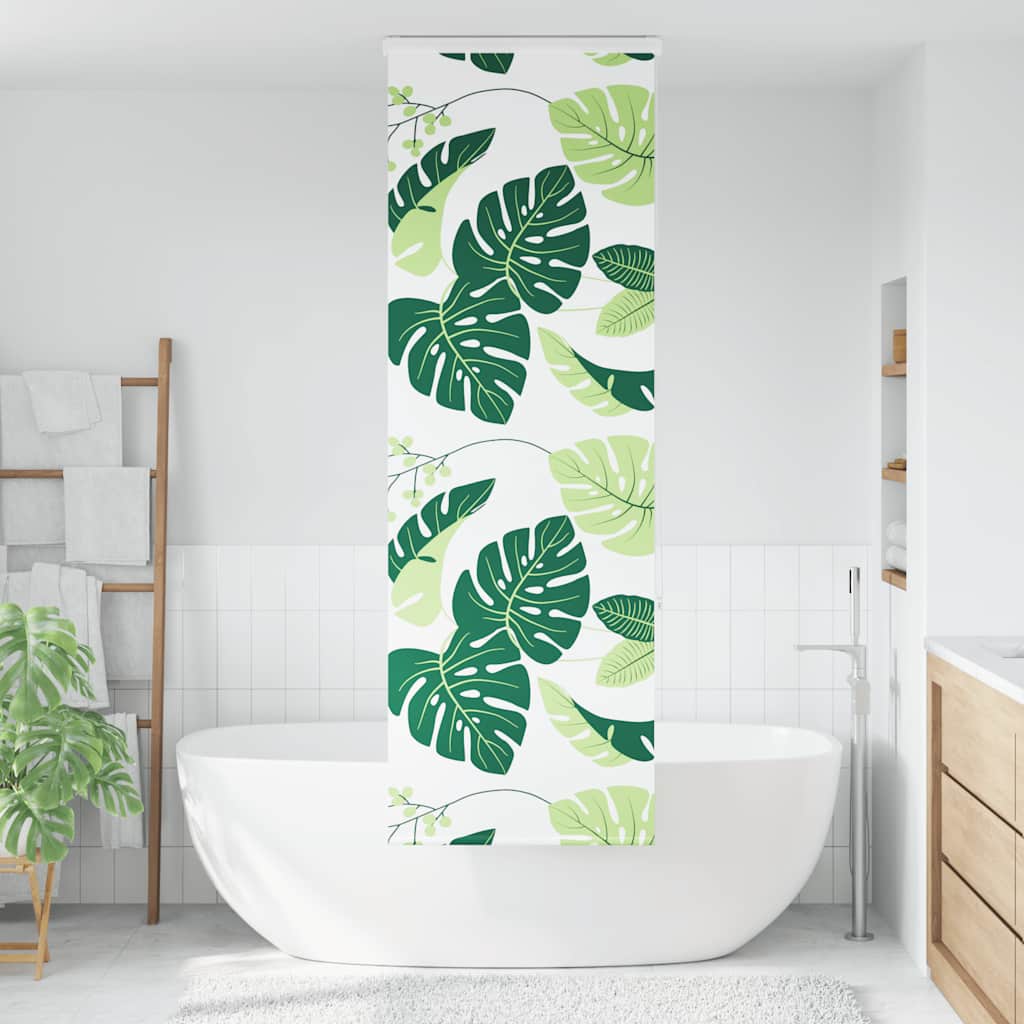 Rolo zavjesa za tuš s kazetom 80x240 cm širina tkanine 76 cm