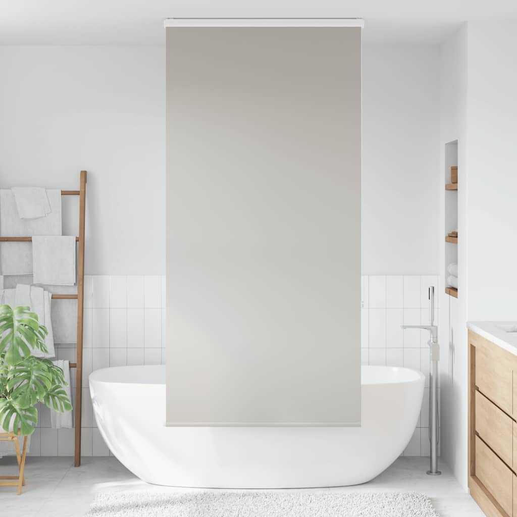 Rolo zavjesa za tuš s kazetom 100x240 cm širina tkanine 96 cm
