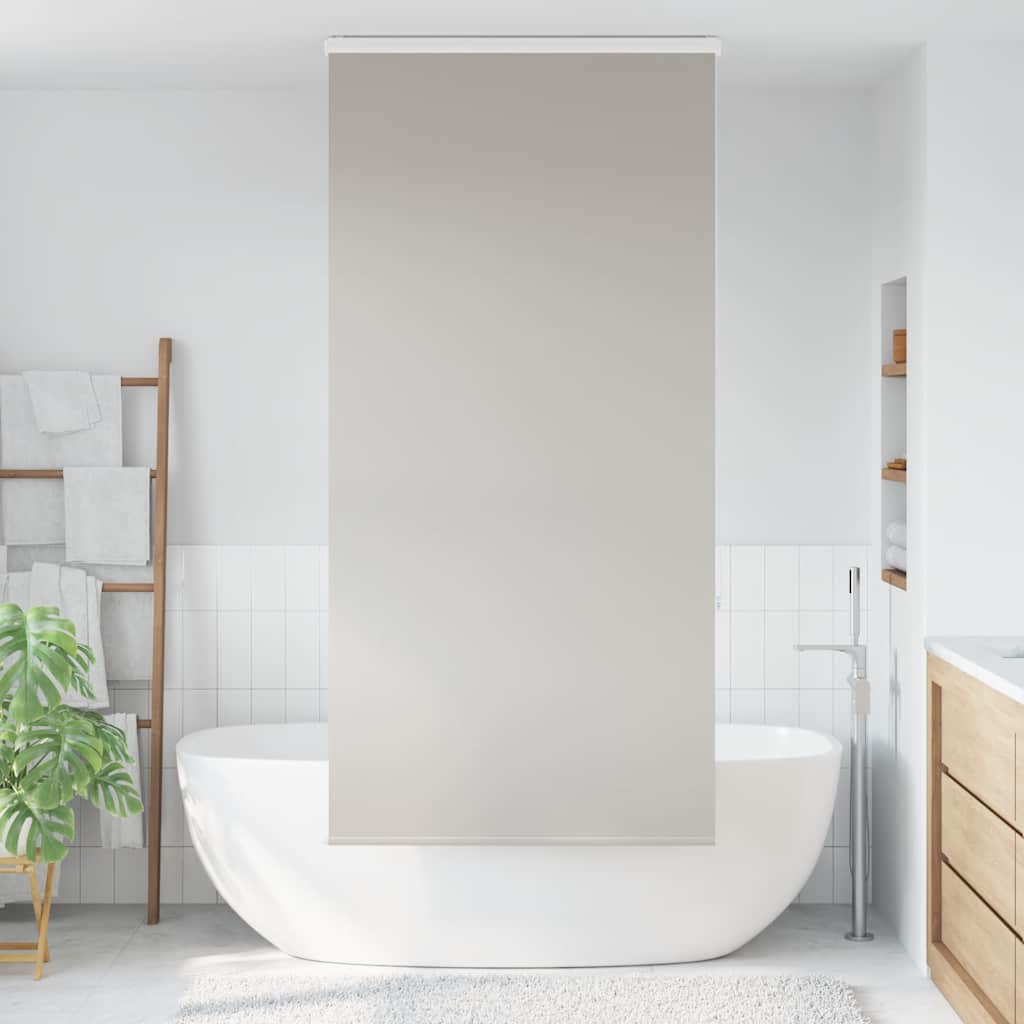 Rolo zavjesa za tuš s kazetom 110x240 cm širina tkanine 106 cm