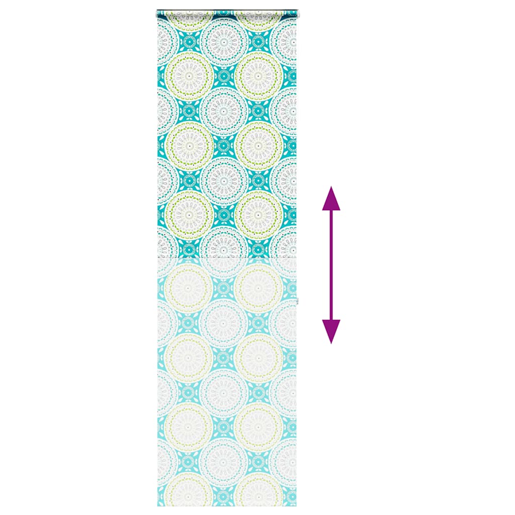 Rolo zavjesa za tuš s kazetom 70x240 cm širina tkanine 66 cm