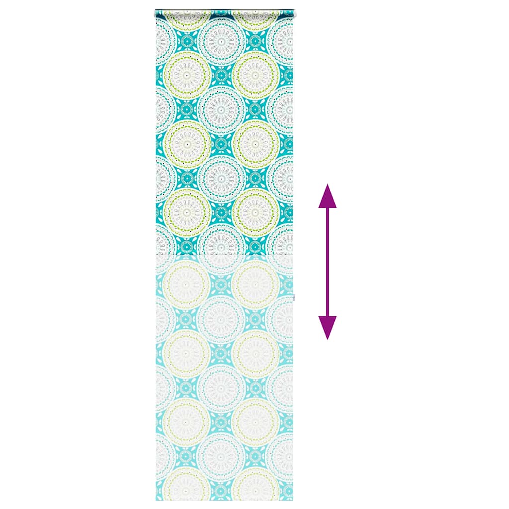Rolo zavjesa za tuš s kazetom 80x240 cm širina tkanine 76 cm