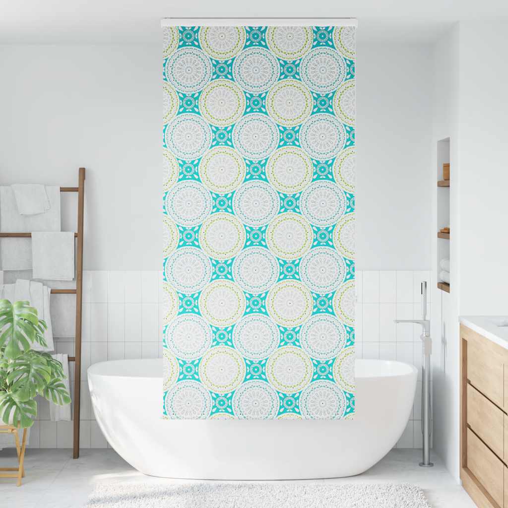 Rolo zavjesa za tuš s kazetom 100x240 cm širina tkanine 96 cm