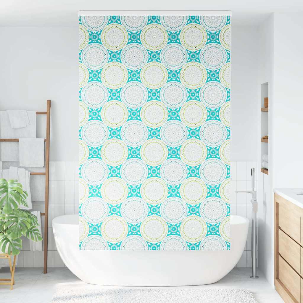 Rolo zavjesa za tuš s kazetom 120x240 cm širina tkanine 116 cm