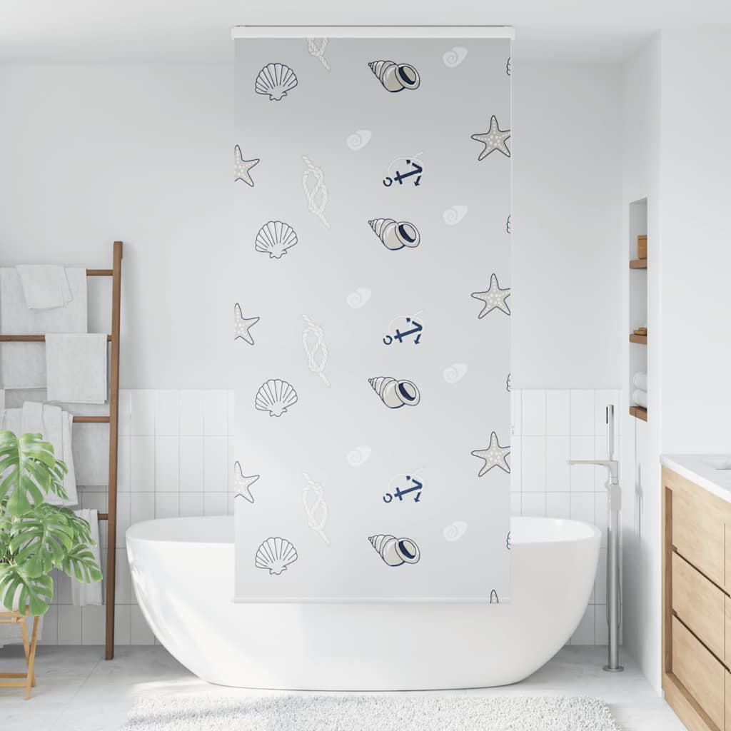 Rolo zavjesa za tuš s kazetom 90x240 cm širina tkanine 86 cm