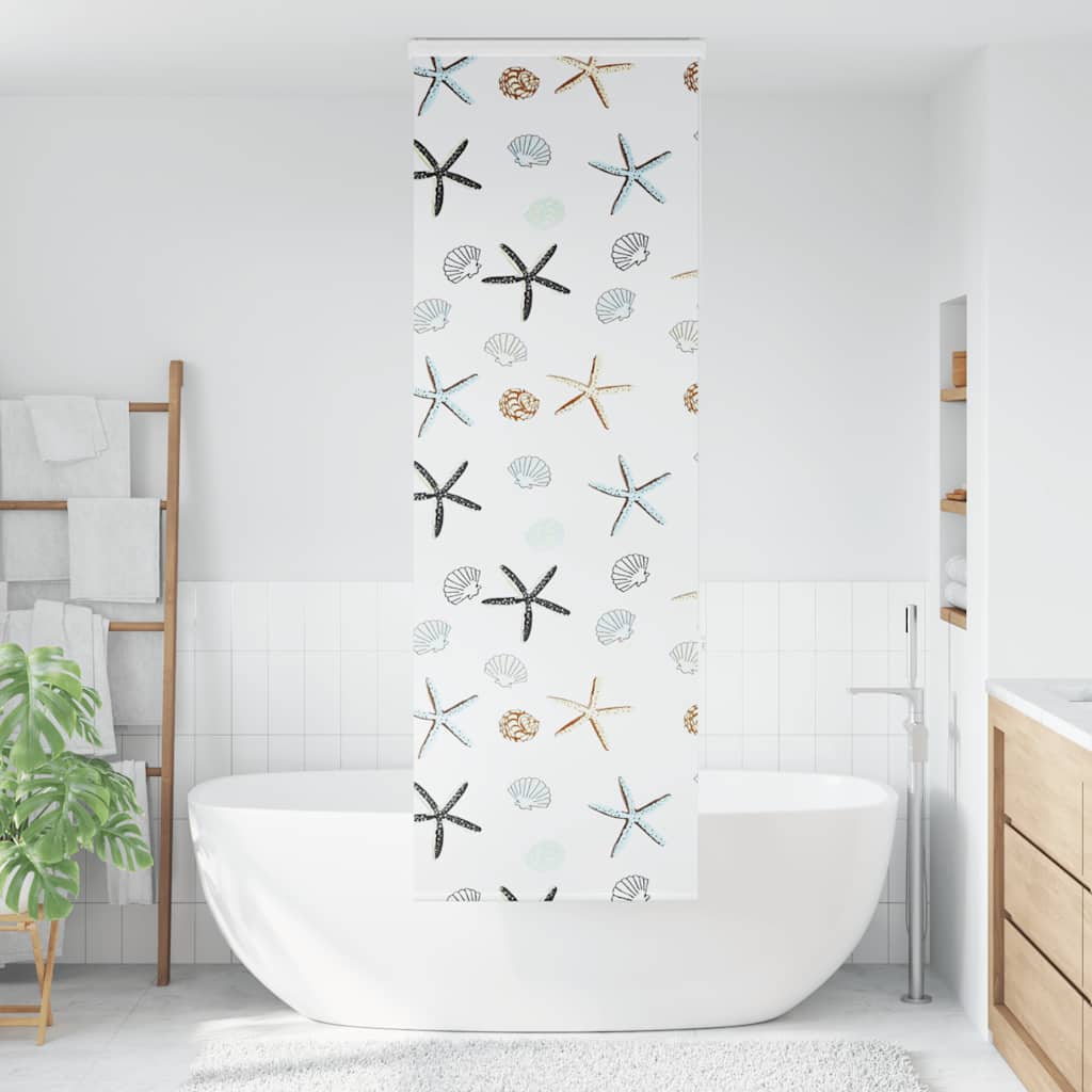 Rolo zavjesa za tuš s kazetom 80x240 cm širina tkanine 76 cm