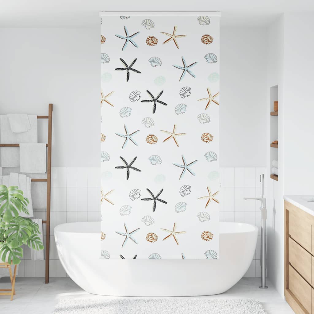 Rolo zavjesa za tuš s kazetom 90x240 cm širina tkanine 86 cm